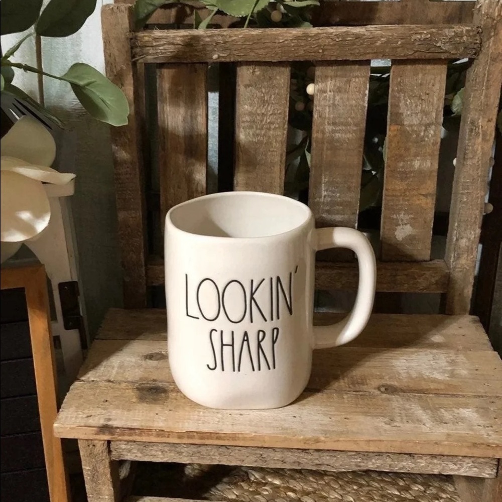 This listing is for a Rae Dunn Looking Sharp Mug Coffee Bar - Picture 2 of 3